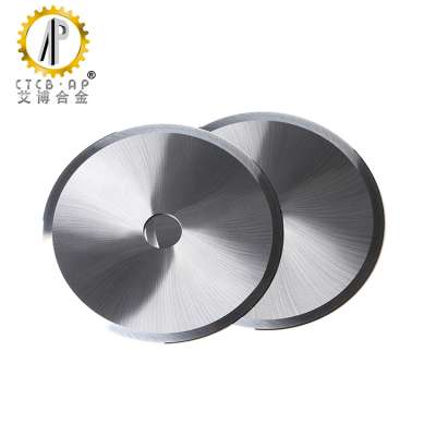 High Quality Solid Carbide Circular Blade Round Slitter  For Slitting Machine